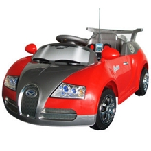 仿真法国布加迪儿童电动车6878遥控童车