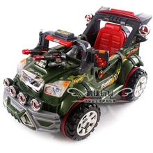 优质推荐双驱动越野吉普电动童车6868遥控童车