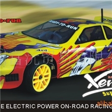 供应无限Xeme1/10电动平跑车