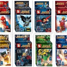 供应乐高超级英雄系列自装益智积木积木玩具热销影视动漫玩具