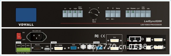 供应LedSync820H-LED高清视频图像处理器