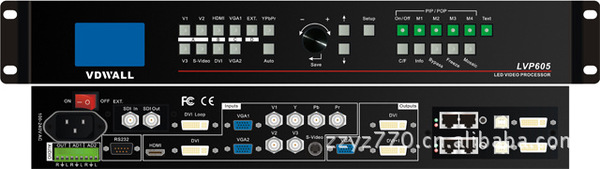 7TN供应LVP605D新一代超高性价比，LED高清视频处理器
