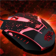 供应达尔优嗜血狂鼠标游戏光电鼠标