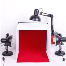 40cm小型摄影棚套装淘宝珠宝饰品首饰迷你摄影灯拍摄灯柔光棚器材