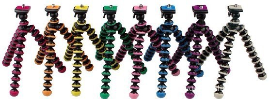 供应全新多功能小号八爪三脚架多功能摄影架