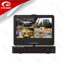 【ES-DVR710L8CH】10寸一体式8路硬盘录像机八路高清监控DVR