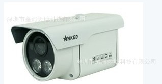 安防监控专用摄像机650线阵列双灯红外摄像机