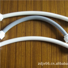 浙江诸暨橡胶厂家生产全橡塑花洒软管30cm进出水管