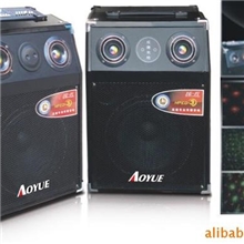 专业有源舞台音响/单10寸带USB/SD/激光一号