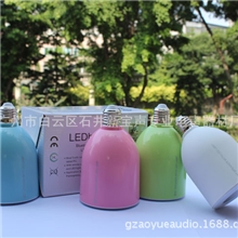 新款无线蓝牙音箱，LED,照明灯，礼品