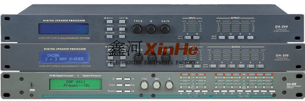 厂家直销DA-206工程专用专业双精度DSP数字音频处理器质量保证