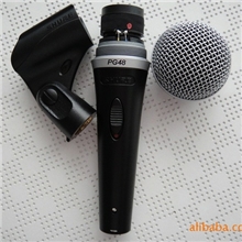 供应美国Shure舒尔PG48有线动圈话筒/麦克风