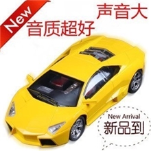 批发兰博基尼LP700迷你汽车模型音箱插卡音箱插卡音响迷你音响