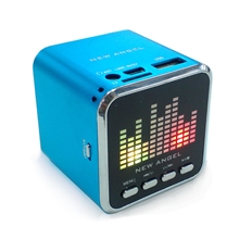 厂家批发A11插卡音箱LED七彩闪光灯音响礼品便携音箱小家电