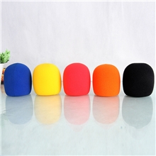 高密度加厚海绵罩KTV麦克风套海绵套防风罩话筒罩