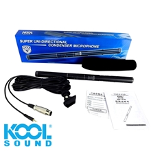 KOOLSOUNDMA-G18采访话筒摄像机单反相机DV录音枪式麦克风