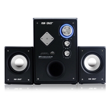 正品先科308B电脑笔记本音箱多媒体音响2.1音响低音炮带USB