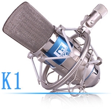 原装正品诺讯K1大振膜电容麦克风录音室K歌喊麦主持唱歌话筒