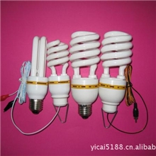 灯饰古镇厂供超长寿命2U3U螺旋球泡低压6V12V24V48V直流节能灯