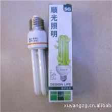 工程照明灯具灯饰节能灯2U节能灯大螺口E27白光节能灯灯泡