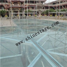 全国统一厂价直销铝合金玻璃舞台垂直竖杆活动舞台广州耀纳舞台