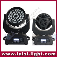 厂家热卖舞台灯染色王36pcs10WLED摇头灯(四合一）