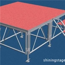 厂家直销铝合金可调节高度拼装舞台、折叠舞台、可移动舞台
