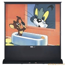 DILONE/92寸（16：9）台式升降电动银幕电动地拉幕