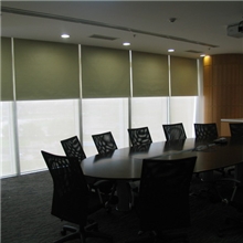 北京办公窗帘，会议室遮阳窗帘定做，半遮光窗帘