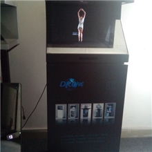 深圳厂家供应180全息展柜广告机全息展示柜立体成像3D全息