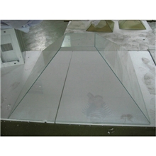 深圳大型代理商包邮含发票全息展柜专用幻影玻璃幻影玻璃