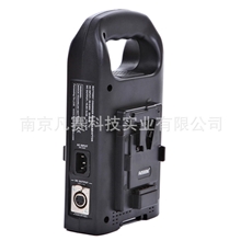 二路充电器摄像机座式充电器带适配功能索尼摄像机电池充电器