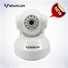 无线室内半球云台网络摄像机IP监控摄像头ipcamera白色