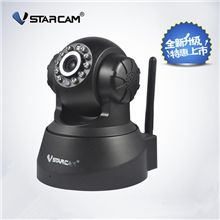 wifi网络摄像机IP监控摄像头ipcamera黑色