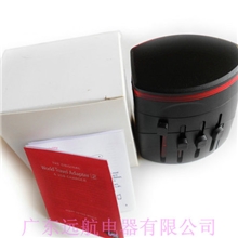 供应高档电子礼品全球通用电源转换插头插座USB转换插头插座