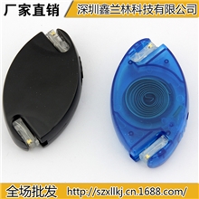 6761#厂家直销3米便携网线RJ45网线笔记本伸缩网线电脑网线