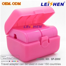 旅行转换插头，全球通用转换插座，礼品出国插头高档商务礼品