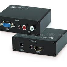 高清VGA转HDMI转换器VGA+R/L转HDMIVGATOHDMI1080P