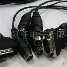 BELKINSCSI50针接口转2个VGA,4个PS2（或者2个USB）KVM配线(图)