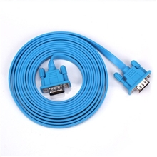 帝特3米VGA线3+6芯超薄扁平电脑显示器电视投影仪VGA视频连接线