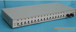 安防专用GL-616A瑰丽16路视频切换器Guili16路进1路出