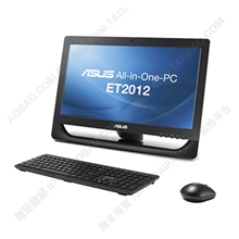 华硕一体机电脑双核20寸ET2012AUKB黑色全新正品嘉兴总代