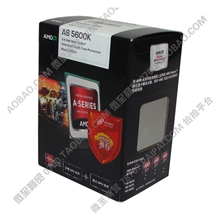 AMD电脑台式机四核CPU批发a8-5600k全新正品盒装fm2处理器