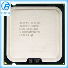 批发供应intel酷睿E6600双核LGA775台式机散片CPU主频2.4g