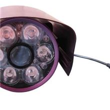 SONY700线夜视增强100米红外工业级红外防水监控摄像机+监控摄像