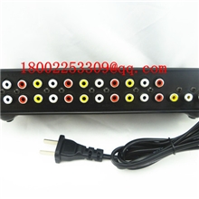 AV分配器1分81进8出音视频分配器转换器YS800可OEM