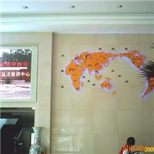 大型世界时间地图屏世界时间地图屏,地图钟,