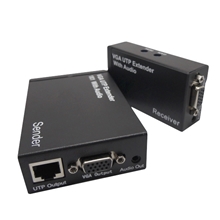 VGA延长器300米放大器VGA转网线RJ45音视频同步