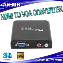 厂家直销高清转换器HDMI转VGA转换器HDMITOVGAConverter