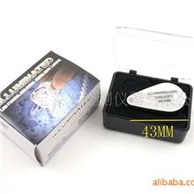 供应全金属放大镜30倍珠宝放大镜30X21MM双LED灯珠光学镜片